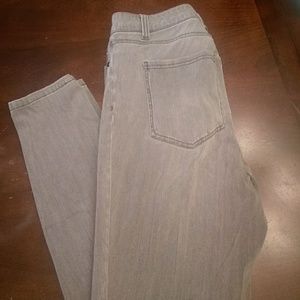 Gray F21 high waist Jeggings